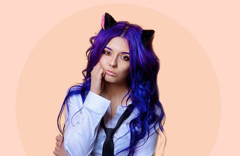 mytinderology-young-woman-kat-ears-headband-purple-hair